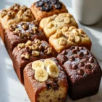 Mini Banana Bread Loaves First Image First Image