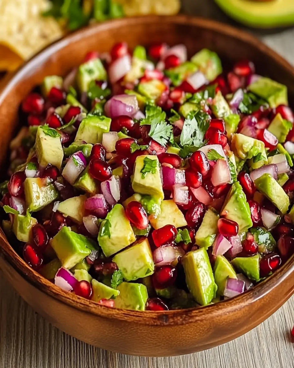 Irresistible Pomegranate Avocado Salsa Recipe to Impress First Image First Image
