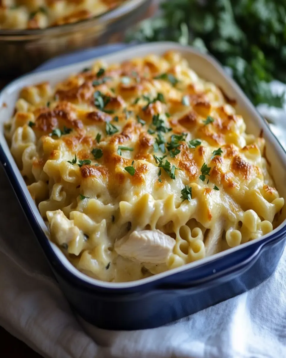 Easy Chicken Noodle Casserole (No Pre-Cooking the Noodles!) First Image First Image