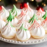 Christmas Meringue Cookies First Image First Image
