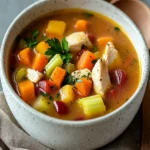 Warm Up with Homemade Chicken Vegetable Soup Delight First Image First Image