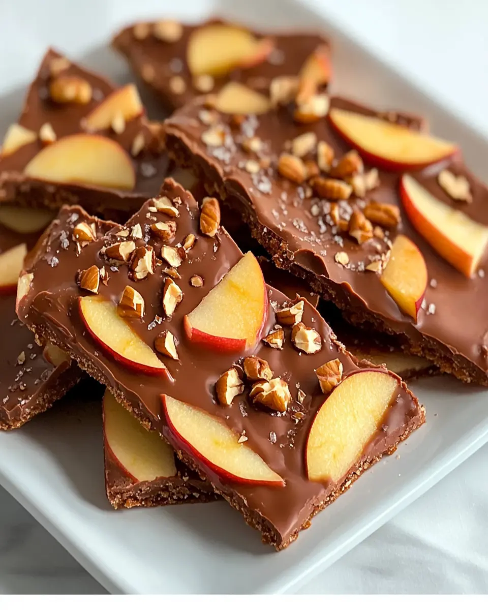 Decadent Caramel Apple Bark That Will Sweeten Your Day First Image First Image