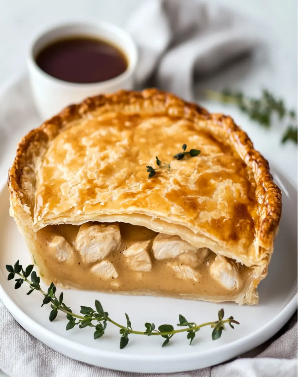Easy Cheesy Chicken Pie-Maker Pies for Quick Comfort Food First Image First Image