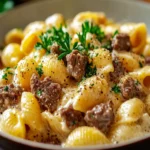 Creamy One-Pot Beef & Shells First Image First Image
