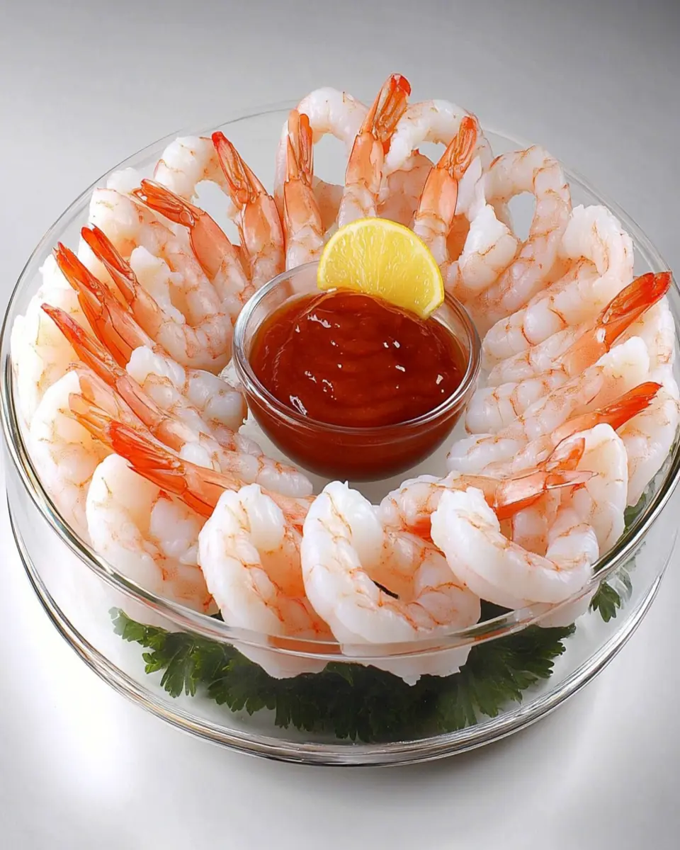Snowy Shrimp Cocktail Ring First Image First Image