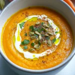 Irresistible Vegan Carrot and Sweet Potato Soup Recipe First Image First Image