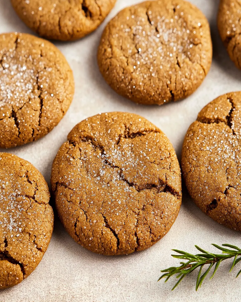Soft Ginger Molasses Cookies First Image First Image