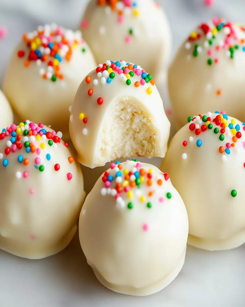 Sugar Cookie Truffles First Image First Image