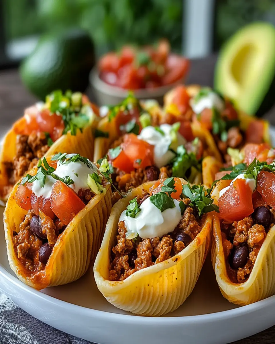 Taco Stuffed Shells First Image First Image
