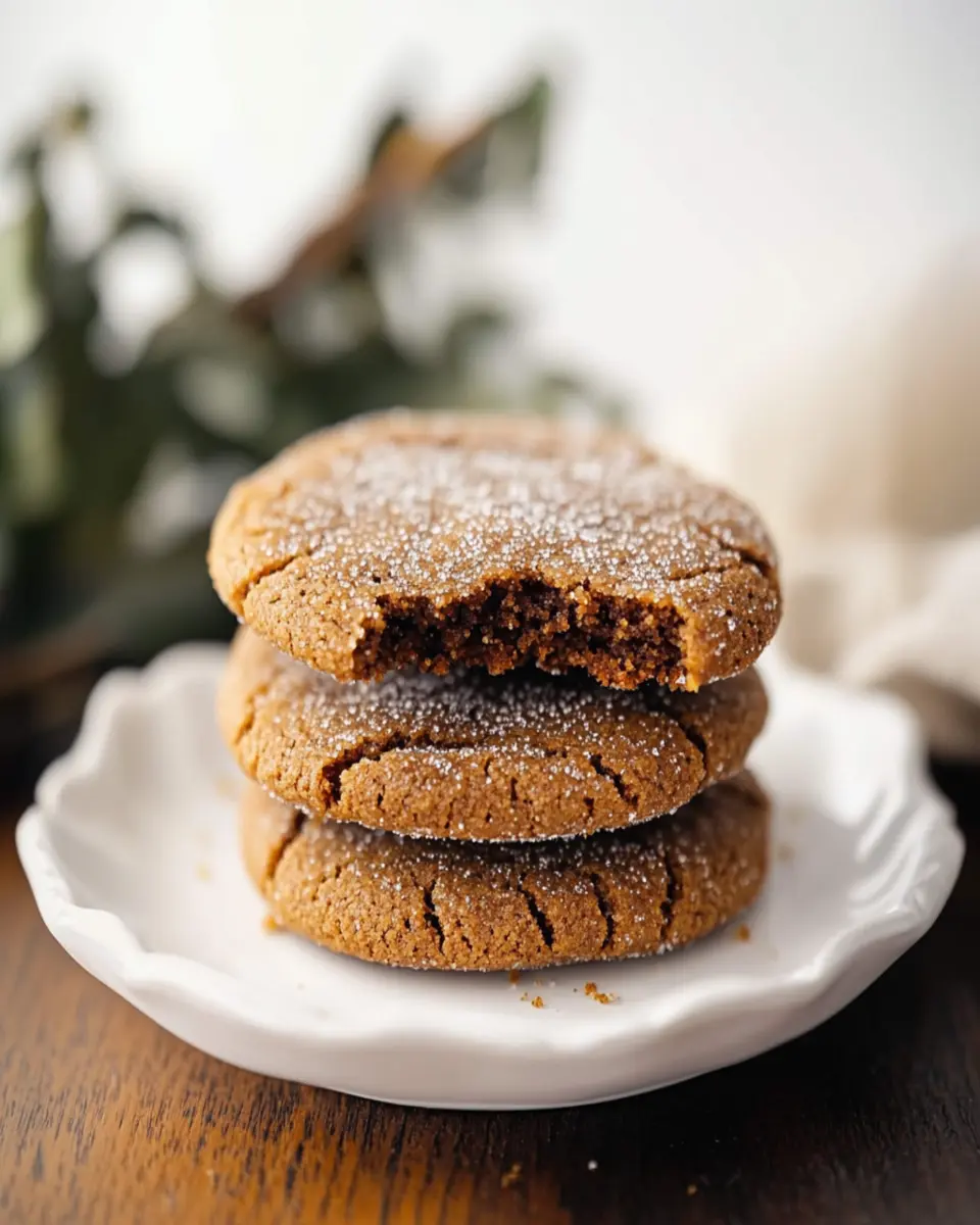 Molasses Cookie Recipe First Image First Image