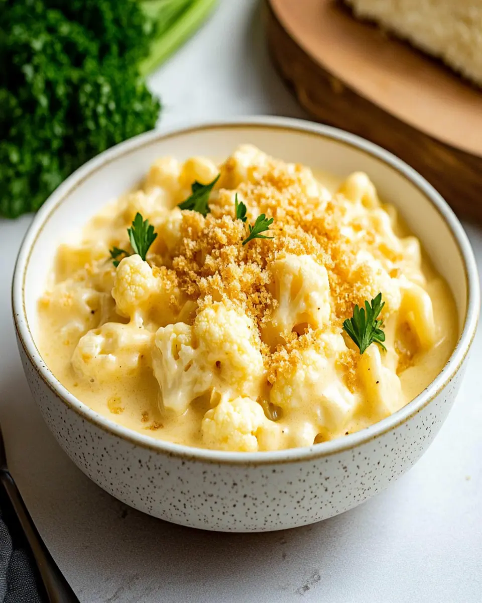 Cauliflower Mac and Cheese First Image First Image