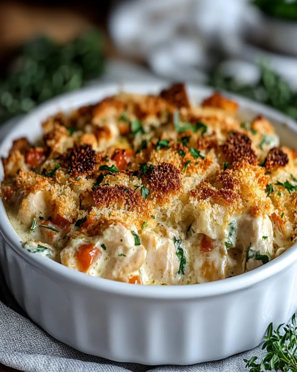 Creamy Neiman Marcus Chicken Casserole – Ultimate Comfort! First Image First Image