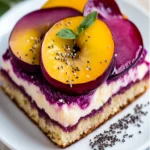 Delicious Healthy Plum Slice for an Energizing Breakfast Treat First Image First Image