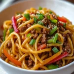 Ground Beef Lo Mein First Image First Image