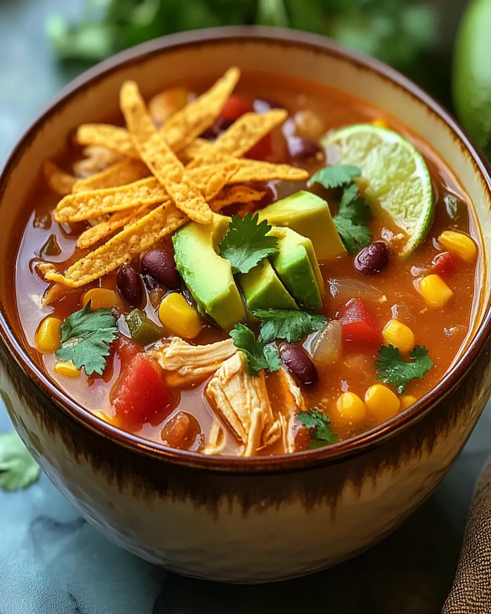 Chicken Tortilla Soup: 7 Secrets for Unforgettable Flavor First Image First Image
