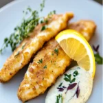 Easy As Pan Fried Australian Flathead with Zesty Lemon Yoghurt First Image First Image