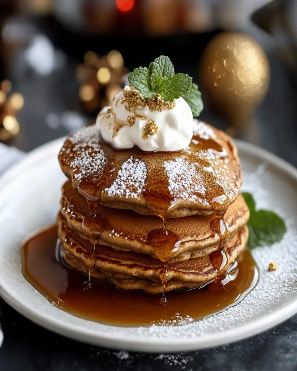 Gingerbread Pancakes First Image First Image