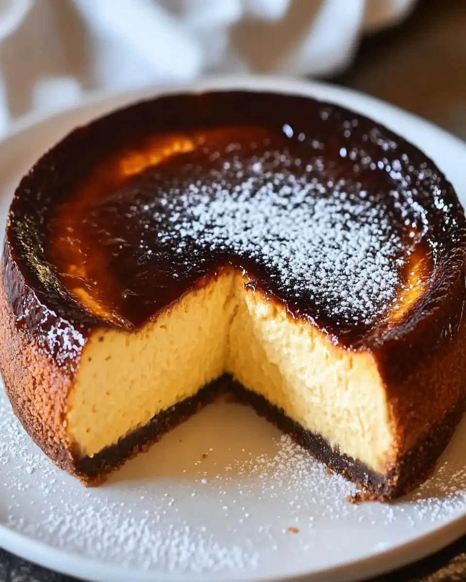 Basque Burnt Cheesecake: An Incredible Ultimate Recipe First Image First Image