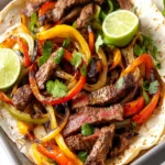 BEST Steak Fajitas First Image First Image
