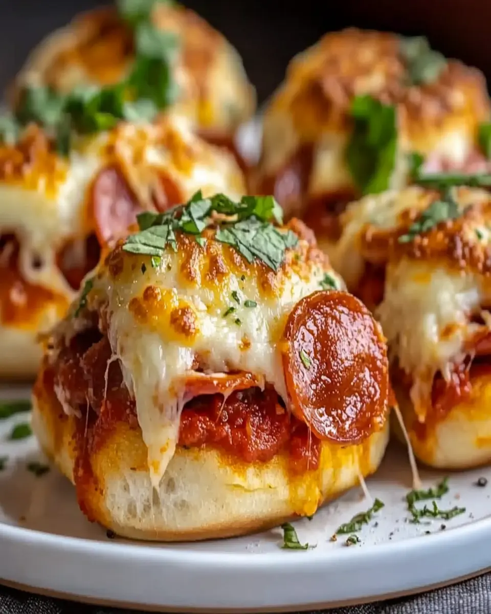 Beef Pepperoni Pizza Sliders: An Incredible Ultimate Recipe First Image First Image