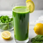 Spinach Juice Recipe (Juicer or Blender) First Image First Image