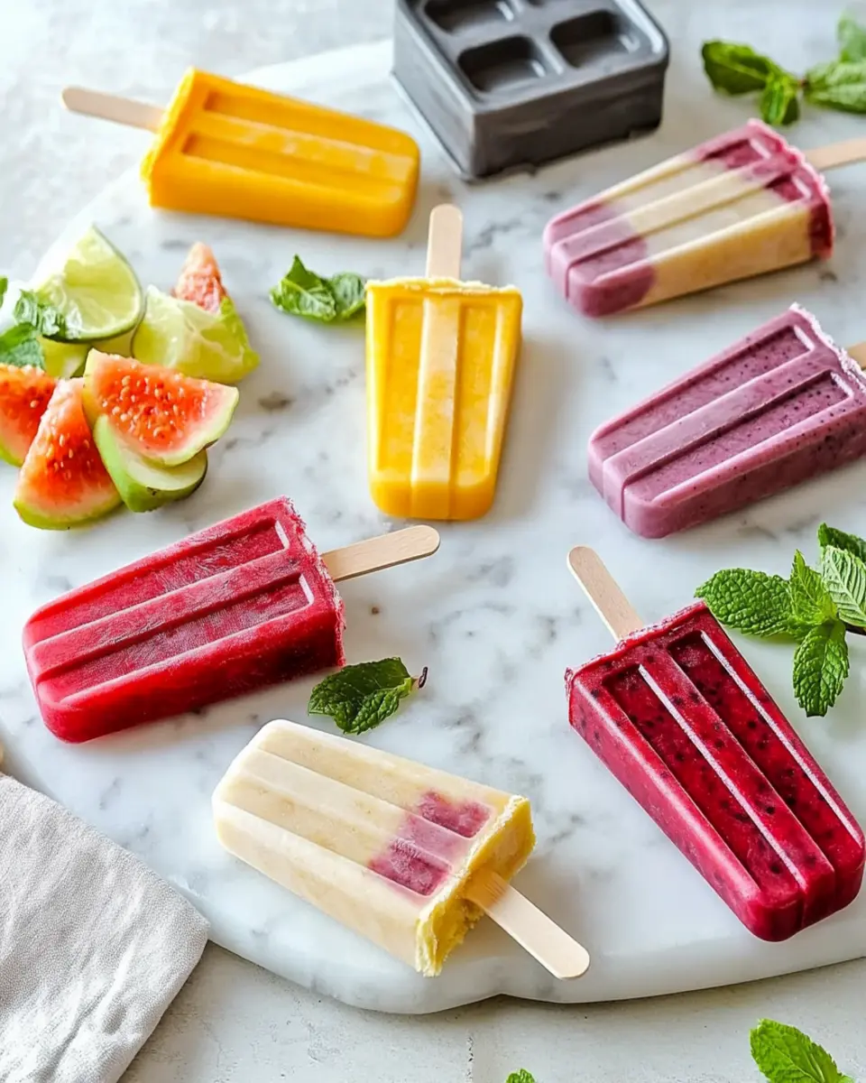 How To Make Homemade Popsicles First Image First Image