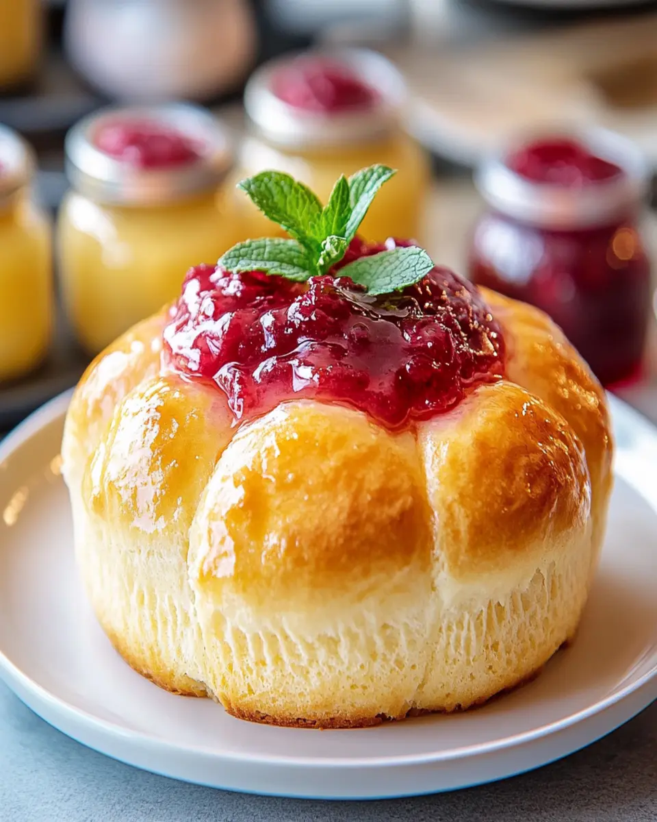 Giant Jam Bun First Image First Image