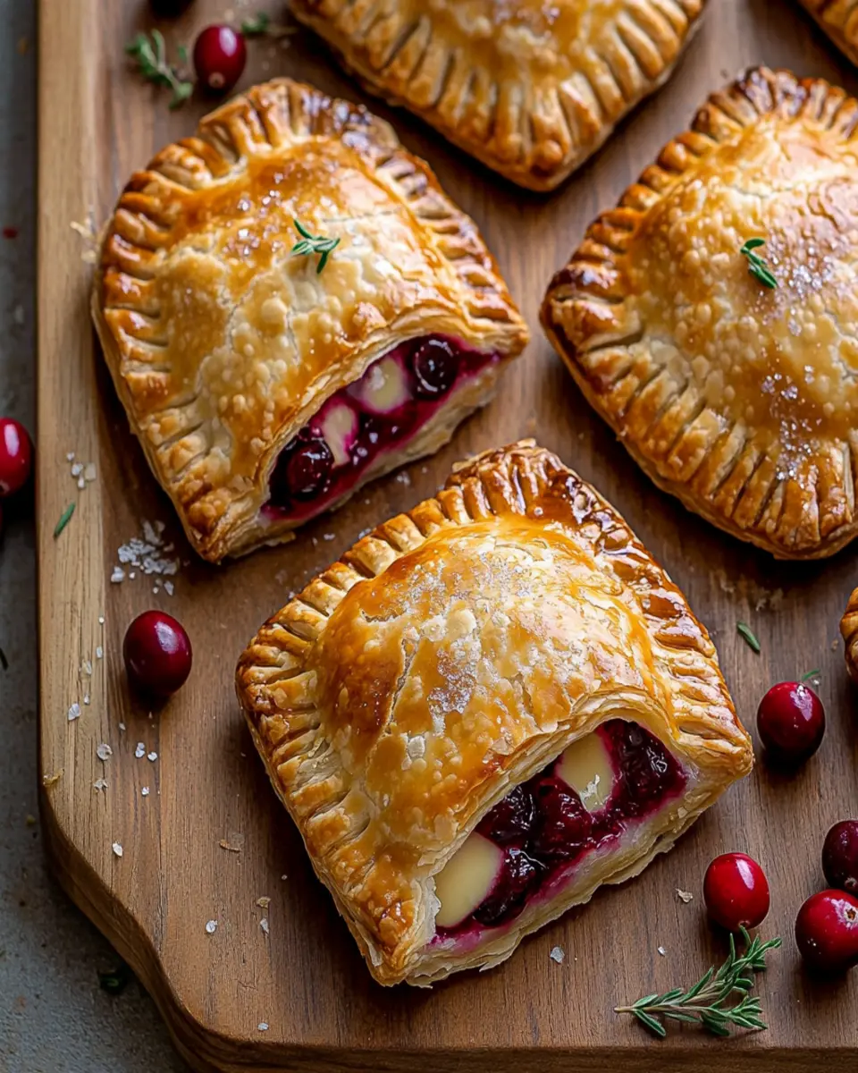 Irresistible Cranberry Brie Hand Pies Recipe to Delight First Image First Image