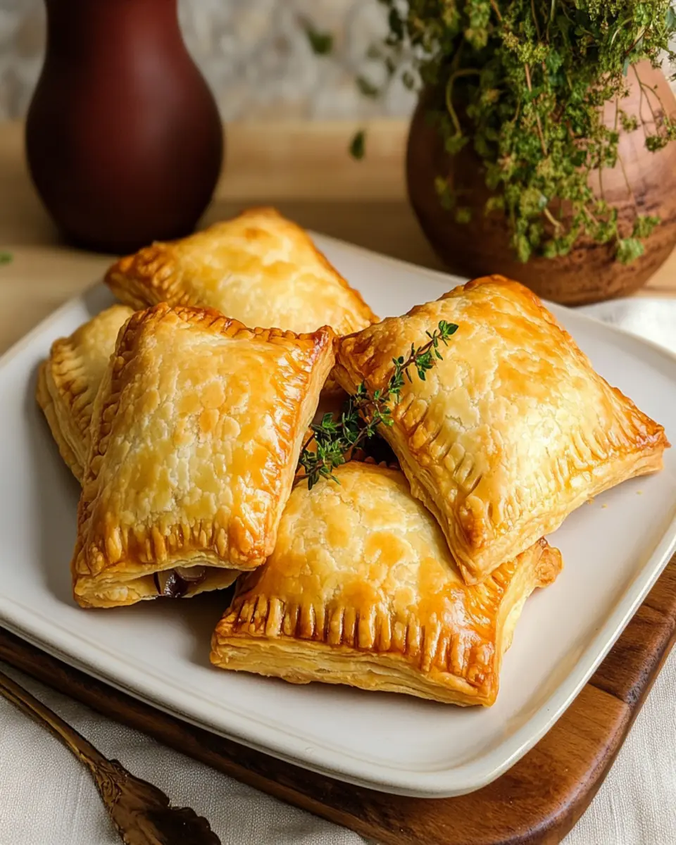 Cheese, Onion, and Potato Hand Pies Recipe First Image First Image