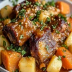 Pressure Cooker Curry Short Ribs and Root Vegetables First Image First Image