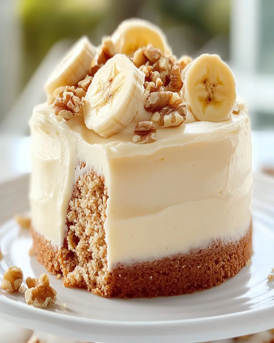 Banana Cake with Cream Cheese Frosting First Image First Image