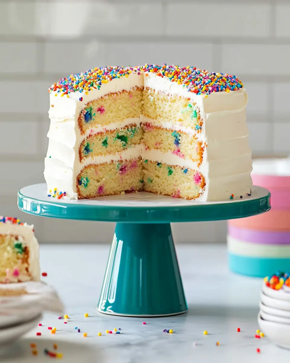 Easy Funfetti Cake First Image First Image