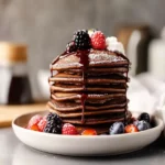 Chocolate Pancakes First Image First Image