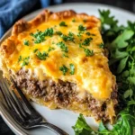 Impossible Cheeseburger Pie First Image First Image