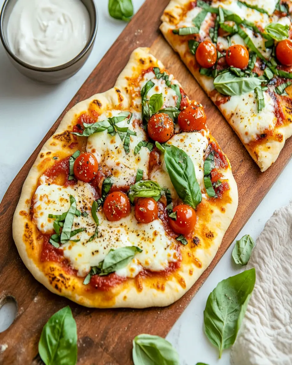 Naan Pizza (in 15 Minutes!) First Image First Image