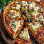 Deep-Dish Pizza Pie Recipe First Image First Image