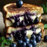 Blueberry White Cheddar Grilled Cheese-Sweet Savory Bliss First Image First Image