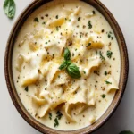 Creamy Alfredo Lasagna Soup First Image First Image