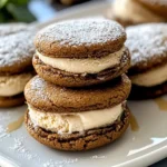 Irresistible Ginger Molasses Ice Cream Sandwiches Recipe First Image First Image