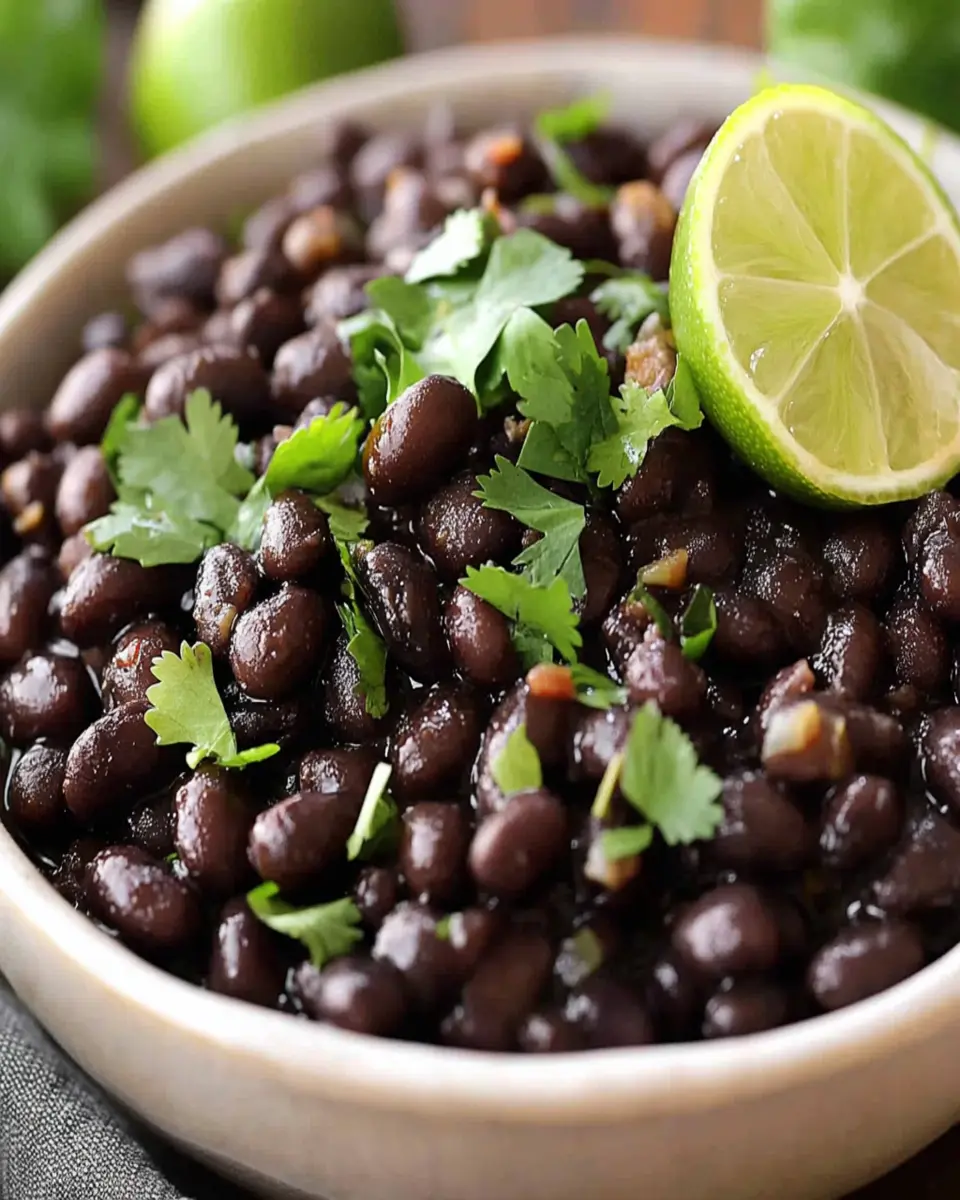 Chipotle Black Beans First Image First Image