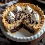 Chocolate Chip Cookie Pie Recipe – Gooey, Chewy & Easy Dessert First Image First Image