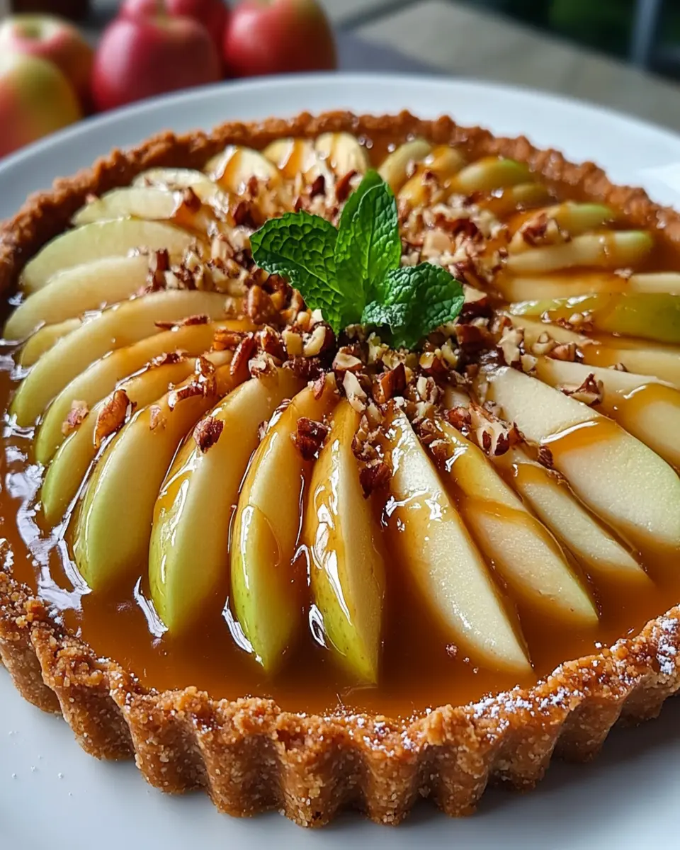 Gluten-Free Caramel Apple Tart First Image First Image