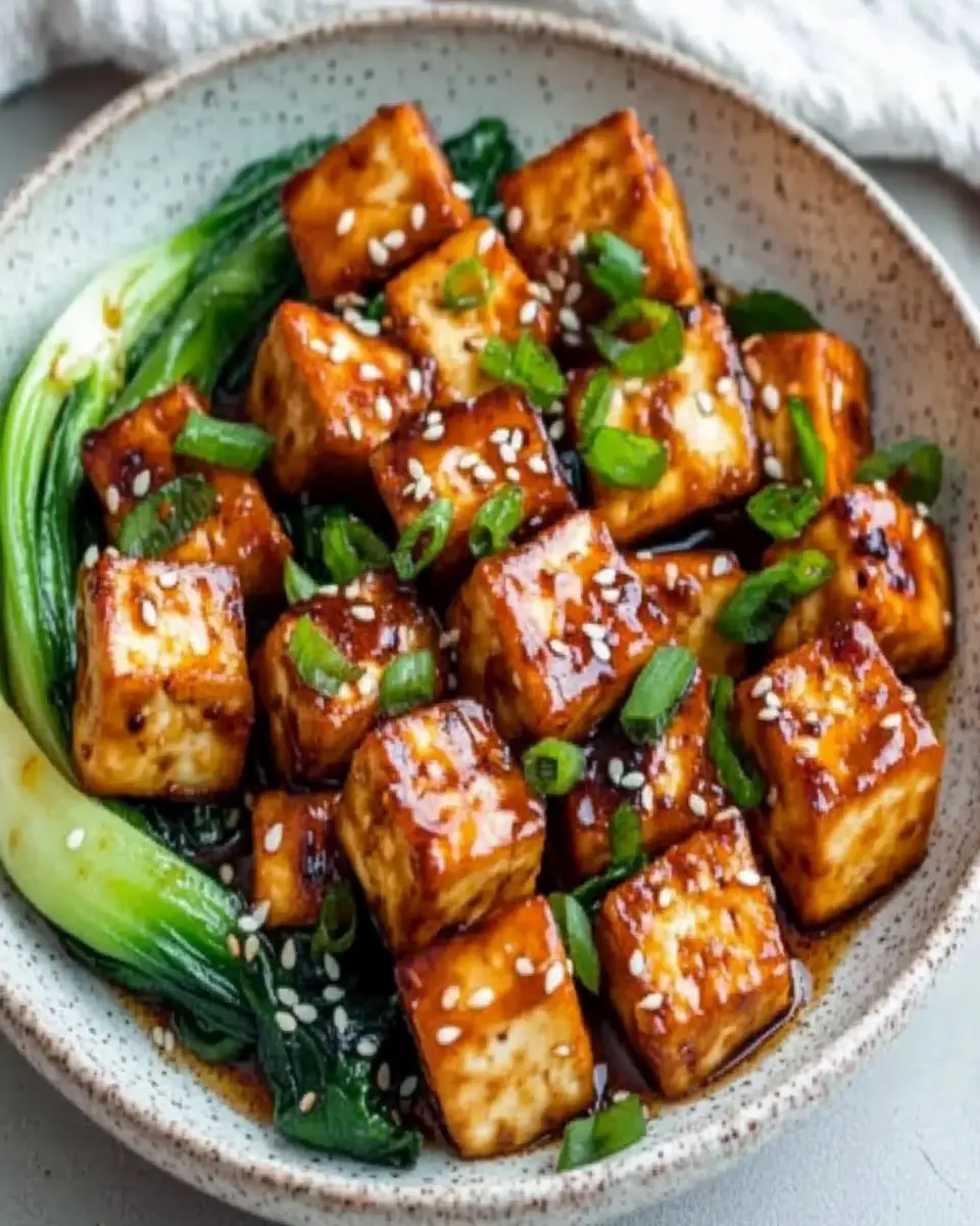 Honey Garlic Air Fryer Tofu: An Incredible Ultimate Recipe First Image First Image