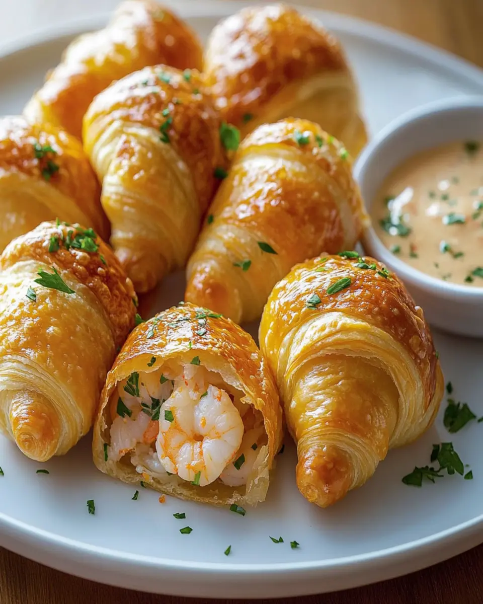 Shrimp And Crab Stuffed Crescent Bombs First Image First Image