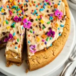 How to Make a Cookie Cake First Image First Image