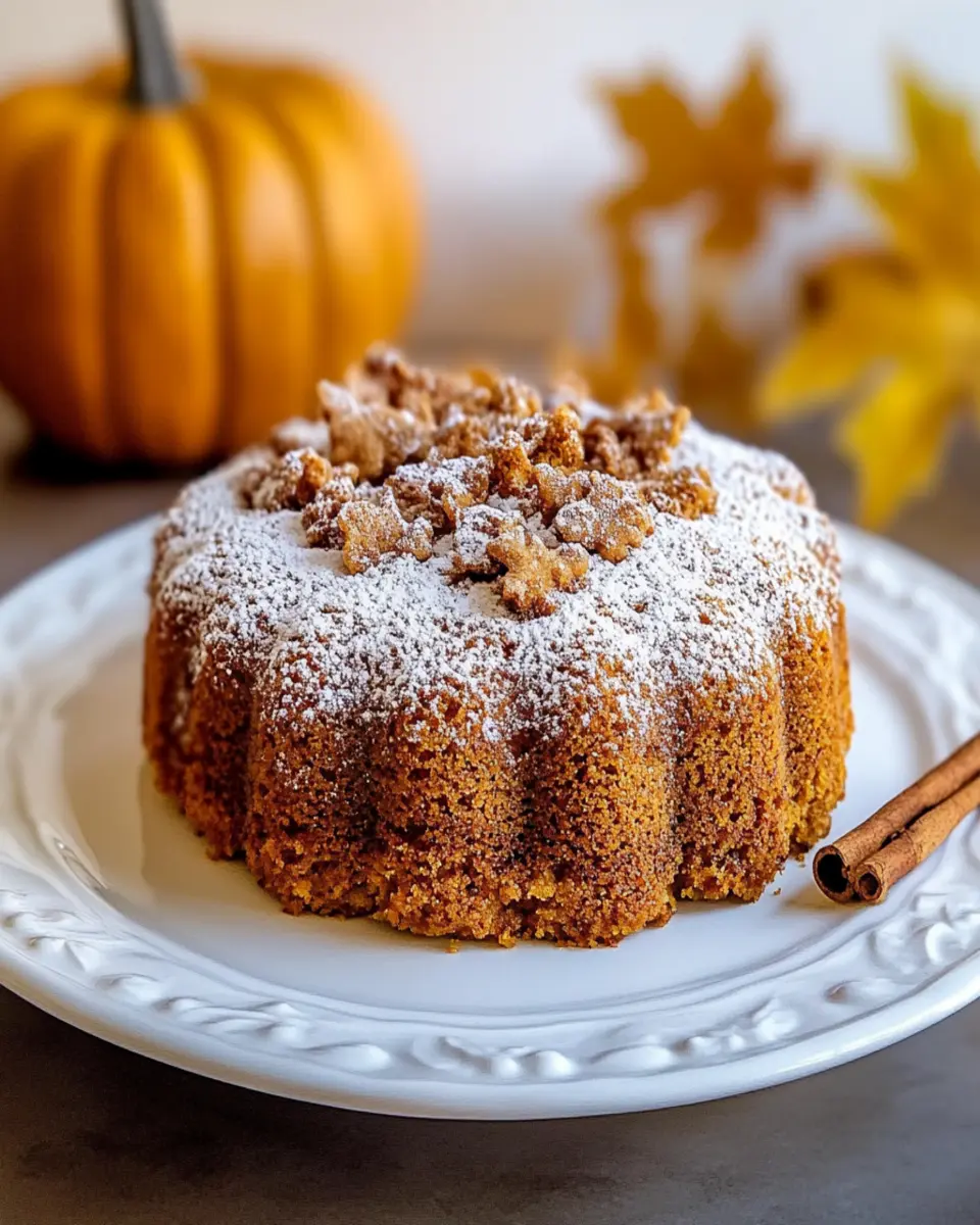 Irresistible Pumpkin Chai Coffee Cake Recipe to Savor First Image First Image
