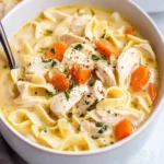 Creamy Chicken Noodle Soup First Image First Image
