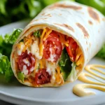 Ranch Pizza Wrap First Image First Image