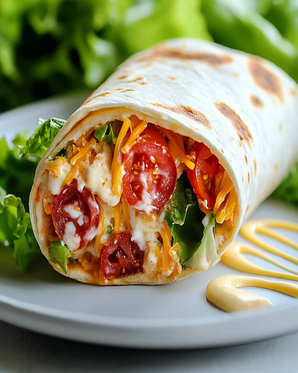 Ranch Pizza Wrap First Image First Image