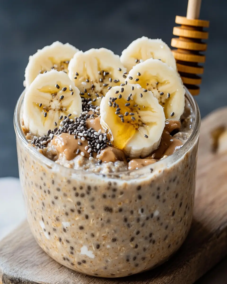 Peanut Butter Overnight Oats First Image First Image
